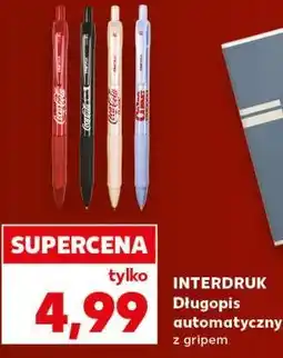 Kaufland INTERDRUK Długopis automatyczny z gripem oferta