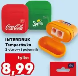 Kaufland INTERDRUK Temperówka 2 otwory i pojemnik oferta