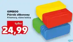 Kaufland GIMBOO Piórnik silikonowy 4-komorowy oferta
