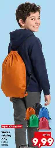 Kaufland Worek szkolny XXL oferta