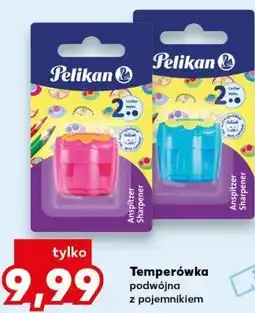 Kaufland Pelikan Temperówka podwójna z pojemnikiem oferta