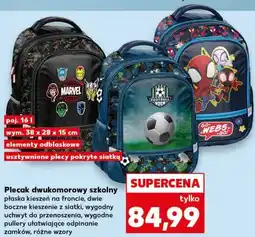 Kaufland Plecak dwukomorowy szkolny oferta