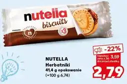 Kaufland Nutella biscuits oferta