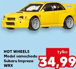 Kaufland HOT WHEELS Model samochodu Subaru Impreza WRX oferta