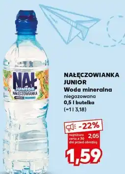 Kaufland Nałęczowianka Junior Woda mineralna niegazowana oferta