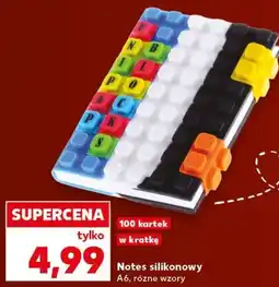 Kaufland Notes silikonowy A6 oferta