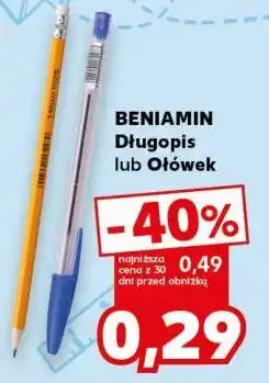 Kaufland BENIAMIN Długopis lub Ołówek oferta