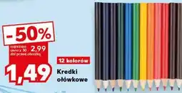 Kaufland Kredki ołówkowe 12 kolorów oferta