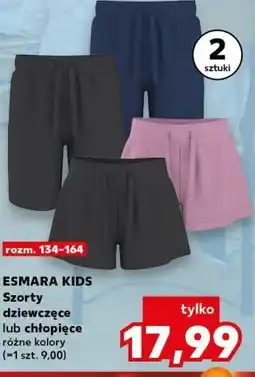 Kaufland ESMARA KIDS Szorty dziewczęce lub chłopięce 2 sztuki oferta