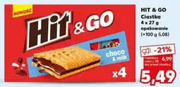 Kaufland HIT & GO Ciastka choco & milk oferta