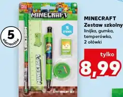Kaufland MINECRAFT Zestaw szkolny oferta