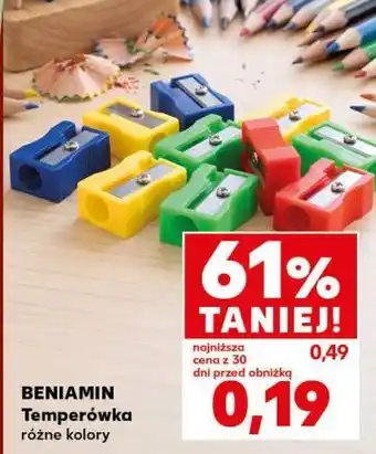 Kaufland BENIAMIN Temperówka różne kolory oferta