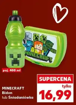 Kaufland MINECRAFT Bidon lub Śniadaniówka oferta