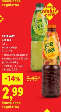 Lidl Freeway Ice Tea oferta