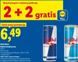 Lidl RED BULL Napój energetyczny oferta