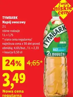 Lidl Tymbark Napój owocowy oferta