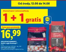 Lidl GRILL&FUN/FLAMMENCO Brykiet z węgla drzewnego oferta