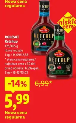 Lidl Ketchup Roleski oferta