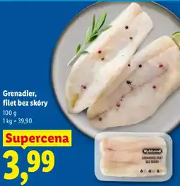 Lidl Grenadier, filet bez skóry Rybhand oferta