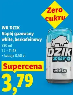 Lidl WK Dzik Napój gazowany white, bezkofeinowy oferta