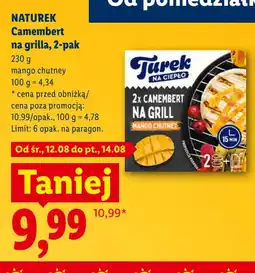 Lidl Naturek Camembert na grilla, 2-pak oferta