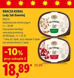 Lidl Bracia Koral Lody Jak Dawniej oferta