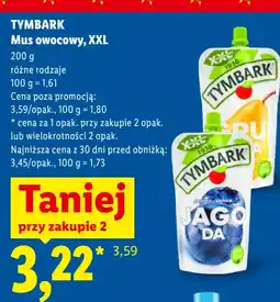 Lidl TYMBARK Mus owocowy, XXL oferta