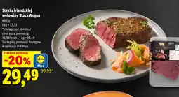 Lidl Steki z irlandzkiej wołowiny Black Angus oferta