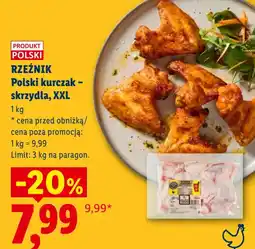 Lidl RZEŹNIK Polski kurczak - skrzydła, XXL oferta