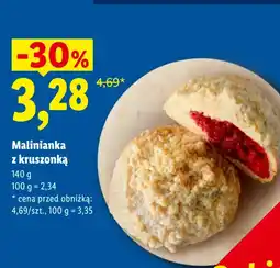 Lidl Malinianka z kruszonką oferta