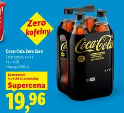 Lidl Coca-Cola Zero Zero oferta