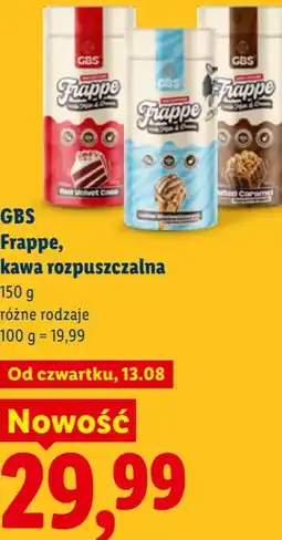Lidl GBS Frappe, kawa rozpuszczalna oferta