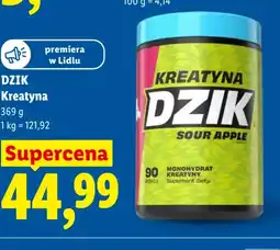 Lidl Dzik Kreatyna oferta