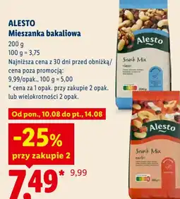 Lidl ALESTO Mieszanka bakaliowa oferta