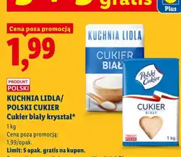 Lidl Kuchnia Lidla / Polski Cukier Cukier biały kryształ oferta