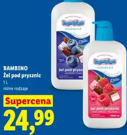 Lidl Bambino Żel pod prysznic oferta