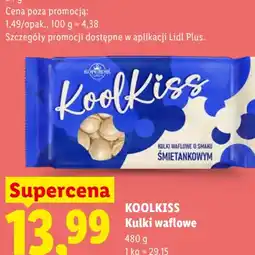 Lidl KoolKiss Kulki waflowe oferta