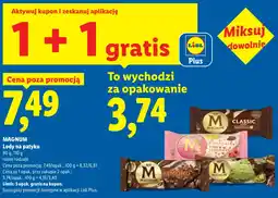 Lidl Magnum Lody na patyku oferta