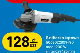 Castorama Szlifierka kątowa Mac Allister 5063022809490 oferta