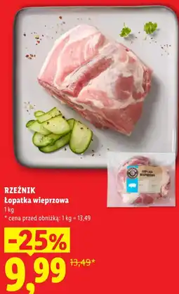 Lidl Rzeźnik Łopatka wieprzowa oferta