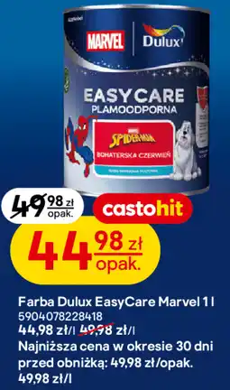Castorama Farba Dulux EasyCare Marvel oferta