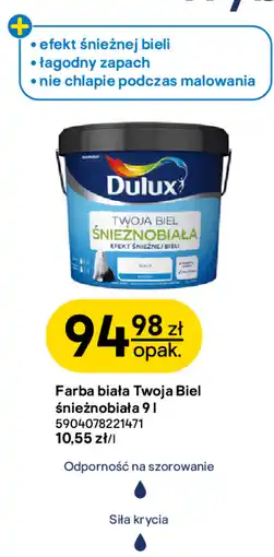 Castorama Farba biała Twoja Biel śnieżnobiała oferta