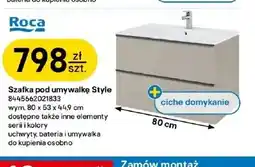 Castorama Szafka pod umywalkę Roca oferta