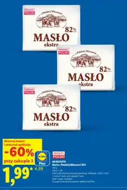 Lidl Masło ekstra z Polskiej Mleczarni oferta