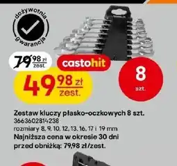 Castorama Zestaw kluczy oferta