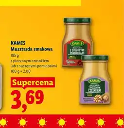 Lidl Musztarda z pieczonym czosnkiem Kamis oferta