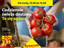Lidl Pomidory kiściowe luzem Ryneczek Lidla oferta