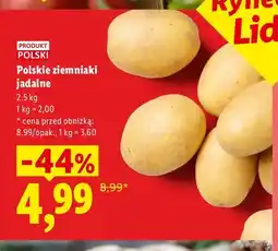 Lidl Polskie ziemniaki jadalne Ryneczek Lidla oferta