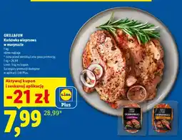 Lidl Karkówka wieprzowa w marynacie z papryką wędzoną Grill & Fun oferta