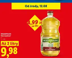 Lidl Olej rzepakowy Wielopolski oferta